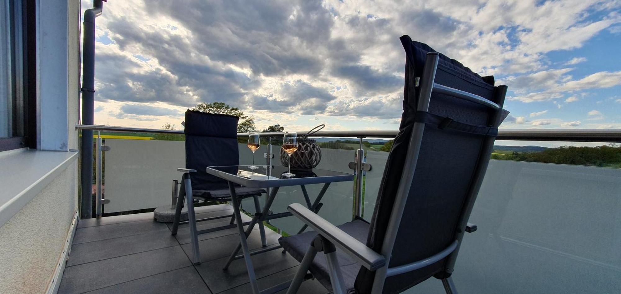 Ferienwohnung Landblick Homberg  Esterno foto